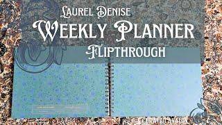 Laurel Denise Weekly Planner 2025 Flipthrough - Kenwood Lane