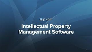 Intellectual Property Management Software