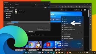 How to Enable This Deprecated Feature in Edge - Quickly Save Pages as PDF