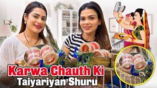 Karwa chauth ki taiyariyan shuru