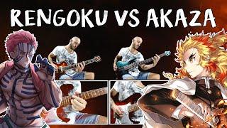 Demon Slayer (Mugen Train) | Rengoku VS Akaza | Guitar Cover