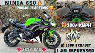 NINJA 650 - RIDE REVIEW || XTREME POWER || MAD RIDES️ || TOP SPEED 200+ || POCKET ROCKET