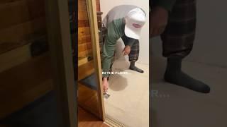 ShaneToday finds underground secret door in haunted cabin... #shorts