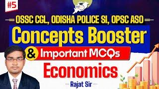 OPSC ASO, OSSC CGL, Odisha Police SI : Economics-5 | Concept Booster & MCQs Practice | OPSC StudyIQ