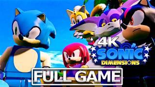 LEGO SONIC Full Gameplay Walkthrough / No Commentary【FULL GAME】4K 60FPS Ultra HD