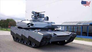 GDLS showed the public the new AbramsX MBT, which displaces 60 tons