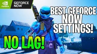 HOW TO FIX INPUT DELAY AND LAG on GEFORCE NOW (Fortnite)