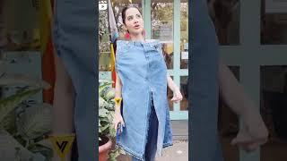 stylish urfi ka new jeans wala dress ##tranding #fashion#fire on hot urfi Javed 