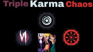 Triple Karma Chaos Combo (Code Gaiden + Kamaki Akuma + Borumaki Gaiden) | Shindo Life PvP