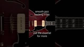 smooth jazz backing track