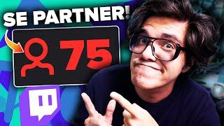 SE PARTNER DE TWITCH! | CONSIGUE LA MEDIA DE 75 VIEWERS MAS FACIL AHORA! |  NOTICIA | URBVIC