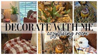 NewFall Decorate with Me 2024: Cozy Living Room Makeover || Robin Lane Lowe