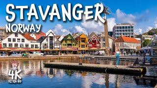 STAVANGER, NORWAY 4K Virtual Travel Walk