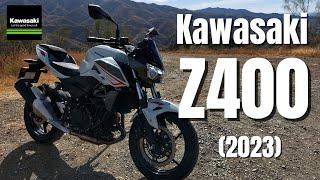 Kawasaki Z400 (2023) | Probefahrt, Walkaround, Soundcheck | VLOG 382