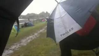 Biker babe sunbathing at knockhill BSB 2010