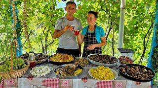 Unforgettable Banquet! Delicious Meat and Byrek for the Ultimate Family Gathering! 