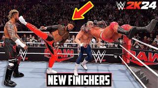 Top 50 Hidden & Removed Finishers (Moves) in WWE 2K24!