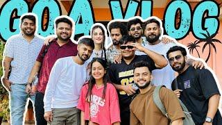 First Goa Trip with my Group | Content Creators | AdiTea #goa