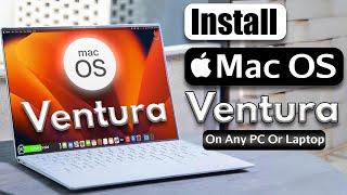 How to install MacOS Ventura 13 on a windows PC/Laptop | Step-By-Step installation Hackintosh Hindi