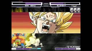 [KOF MUGEN] Goku VS Element Team | An epic fight!