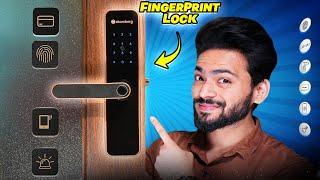 Fingerprint Door Lock  | Atomberg AZHERO Smart Door Lock Installation & Review 