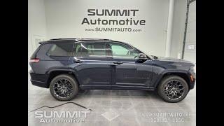 2024 Jeep Grand Cherokee L Summit Reserve Midnight Sky New. walk around for sale in Fond Du Lac, Wis