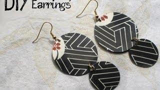 DIY Earrings Tutorial: Upcycled Jewelry Tutorial Sushi Style