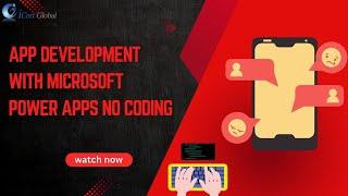 App Development with Microsoft Power Apps No Coding | iCert Global
