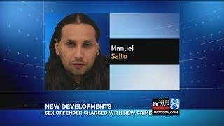 Sex Offender Charged with Having Sex with 13-year-old