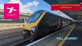 Exeter St David's To Plymouth Class 221 XC