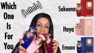 Lattafa Haya | Sakeena & Emaan Perfume Review | Which One Is For You! | My Perfume Collection