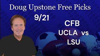 Free Football Pick UCLA Bruins vs LSU Tigers 9/21/2024 College Football Free Picks and Odds