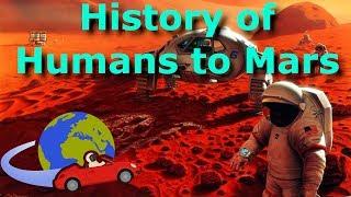 History of plans to send humans to Mars