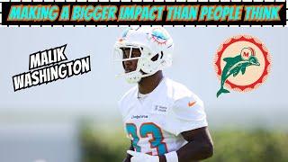 Film Breakdown: Malik Washington is Doing the Dirty Work for the Miami Dolphins