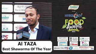 AL Taza | Best Shawarma of The Year | Hybiz Food Awards 2023 | Hybiz tv