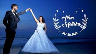 Wedding Film of Allan & Melisha | Cinematic Wedding Highlights by Pinky Studio