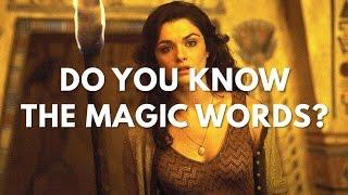 Do You Know The Magic Words? (A 45 Movie Supercut)