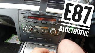 How to *BLUETOOTH CONNECT* your phone! BMW 1 Series E87