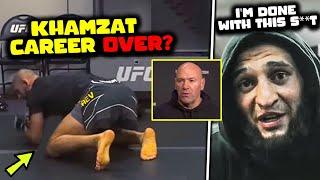 Khamzat Chimaev BREAKS SILENCE on Retirement, Sends SCARY MESSAGE to UFC Fighters, Dana White REACTS