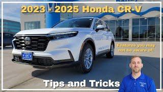 2023 2024 2025 Honda CR-V Tips and Tricks |  Hidden Features the salesperson may forget to share!