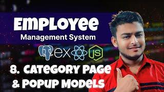 #8 Category Page & Headless Ui Popup Models #react #webdevelopment #tailwindcss