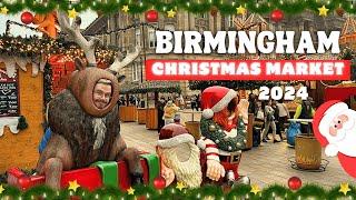 I Visted The U.Ks BIGGEST German CHRISTMAS MARKET | Birmingham Frankfurt 2024