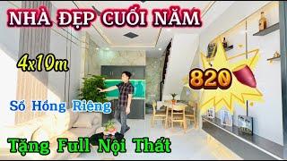 Rẻ Chưa Từng Thấy Nhà Shr 2 Lầu Sát QL1A 4x10m Gần Chợ Đúng Gía 820tr Nhận Nhà Ở Ngay