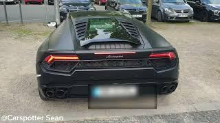 All Supercars In Gladbeck In 2023: Loud 812 GTS,Huracán Performante Start up,5×Loud R8  and more