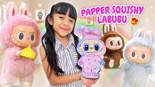 SAMANTHA CHALLENGE BIKIN PAPER SQUISY SERBA BONEKA LABUBU VIRAL !!!