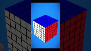 1x1 to 20x20 all rubik's cube #trending #cubber #rubikscube #cube #puzzle #shortvideo #rubik