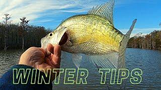 "Catching Winter Crappie"   -  Tips and Techniques