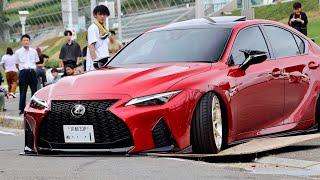 【車高短ギリギリ搬出!!】RAWCARism 2024約300台のカスタムカーが搬出!! 【4K】roll out /JDM/Stance/VIP