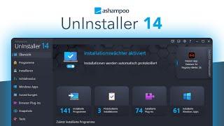 Ashampoo UnInstaller 14 (Tutorial): Deinstalliere Programme komplett von deinem PC