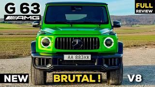 2025 MERCEDES AMG G63 Performance NEW FACELIFT FULL DRIVE Review! BRUTAL V8 & 0-60 Test